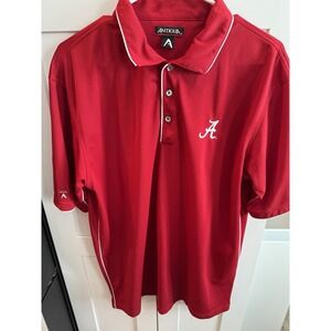 ANTIGUA University of Alabama Polo Size Large